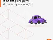 Box com 2 vagas e 30m² para alugar por R$ 490