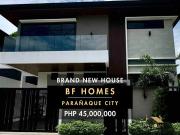 Brand New Modern House in Bf Parañaque for Sale