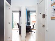 Breezy double bedroom with balcony, in El Poble sec