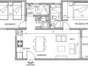 BRETAÑA 45: Departamento en venta en Zacahuitzco