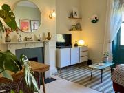 Bright Furnished 1 Bed Flat, Garden Views