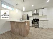Bright, Stylish & Private 2BR Basement with Fireplace +...