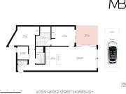 Bright & stylish two bedroom home with study | near new...