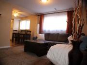 Bright “Walkout ish” + Bathroom Reno, Furnished