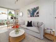 Brilliantly located & with a private balcony