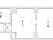 Brindisi trilocale 60mq