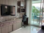 Brisas do Lago vista para o lago mobiliado 1 suíte