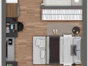Brooklin Noventa Living Apartamento com 2 quartos e 67...