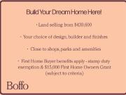Build Your Dream Home!