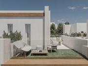 Bungalow con estilo arquitectónico moderno