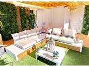 Bungalow con gran terraza, solárium y piscinas...