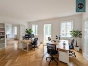 Büro mit Gartenblick und Erker in Bestlage neben dem...