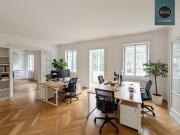 Büro mit Gartenblick und Erker in Bestlage neben dem...