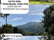 Busay Lot For Sale!