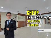 C H E A P 3 Sty Terrace E N D L O T Bukit Segar Jaya 2