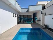 CA0120 CASA NOVA TERREA COM PISCINA EM CONDOMINIO...