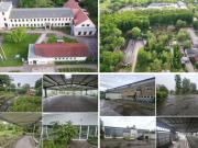 Ca. 35.270 m² gr. Gewerbegrundstück mit Lagerhallen,...