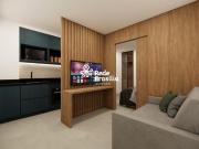 CA LAGO NORTE 02 PREMIUM CORPORATE APARTAMENTO 1 QUARTO...