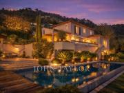 Cabris Vue panoramique mer et campagne