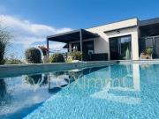 Cagnes sur mer, Villa contemporaine & récente, vue mer,...