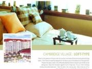 Cambridge village in Pasig Cainta Boundary 40sqm. 1BR...