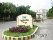 Cambrige Village Condominium in Pasig Cainta near C5...
