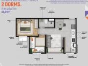 #CAMBUCI/LIBERDADE PATEO CENTRAL APTO 44 M²