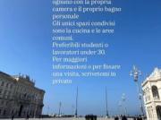 Camera con bagno privato in appartamento condiviso