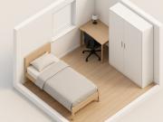 Camera singola con SPESE COMPRESE / MANZONI