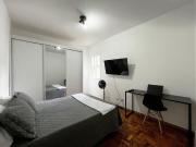 [CAMPO BELO] Quarto espaçoso com cama de casal