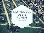 Campos del Oeste Alvear Terreno de 257mts2