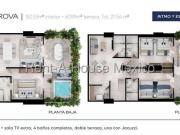 Cancún departamento de 2 recamaras en PREVENTA RAH2080