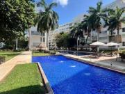 Cancún departamento de lujo en privada con alberca