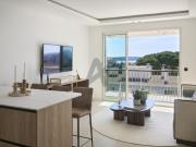 Cannes Basse Californie: 3P dernier étage mer terrasse et pa