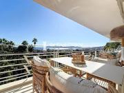 Cannes Californie: Vaste 3 pièces vue mer panoramique