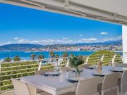 CANNES CROISETTE 6 PIECES MODERNE VUE MER PANORAMIQUE