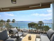CANNES CROISETTE Luxueux appartement 3p VUE MER panoramique