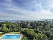 CANNES CROIX DES GARDES 3 PIECES VUE PANORAMIQUE MER