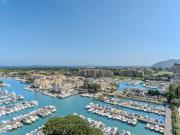 Cannes Marina, dernier étage appartement vue mer panoramique