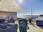 Cannes Palm Beach beau 4 pièces avec toit terrasse vue mer