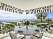 CANNES POINTE CROISETTE 4 PIÈCES TERRASSE VUE MER...