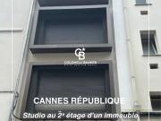 Cannes République Studio neuf avec ascenseur et frais de...