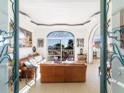 Cap de Nice, villa de caractère avec jardin, vue mer et...