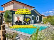 Capbreton Villa au calme T5 162 m2 avec piscine et jacuzzi