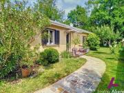 Carcans, maison contemporaine 115m², cadre verdoyant