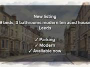 Cardigan Road, Hyde Park, Leeds LS6, 9 bed terraced...