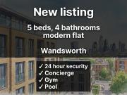 Carnation Way, London SW8, 5 bed flat to rent, £39,000...