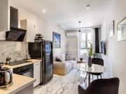 Carré d'Or de Nice, grand 2 Pièces rénové et meublé...