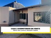 Casa 2 dormitorios en venta B° San Lorenzo Neuquén