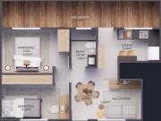 Casa 2 Quartos, 1 Vaga